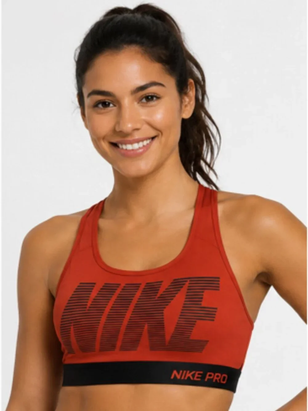 Nike Pro Classic Padded Training Bra – Orange/Red - Large NWT